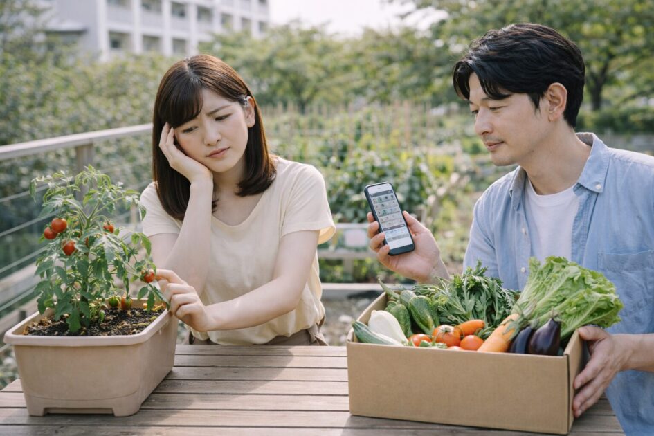 シェア畑武庫大橋が合わない時の選択肢｜家庭菜園・市民農園・野菜宅配