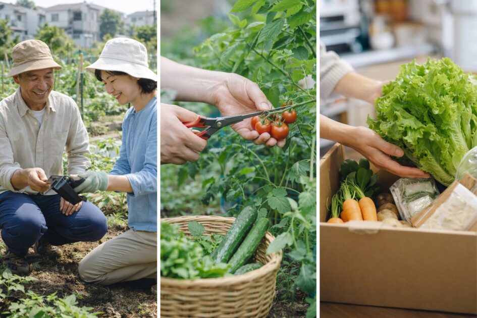 シェア畑が合わない時の選択肢｜市民農園・家庭菜園・野菜宅配