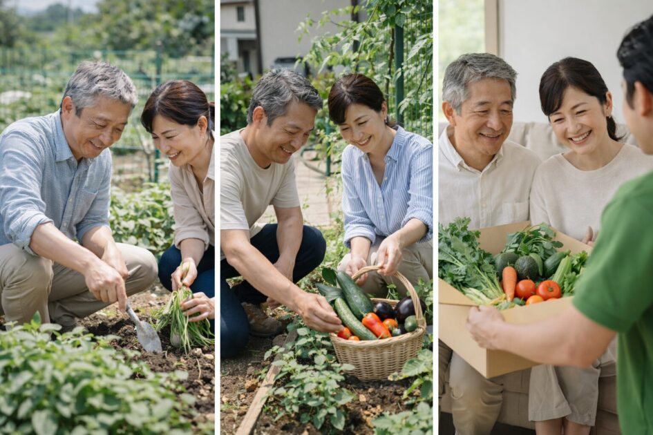 シェア畑が合わない時の選択肢｜市民農園・家庭菜園・野菜宅配