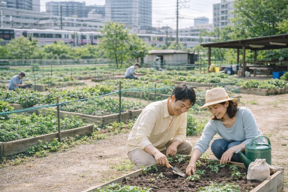 シェア畑大宮堀の内ってどんな畑？｜通い方を作りやすい特徴