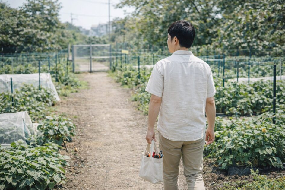 シェア畑下北沢は「玄関〜玄関×週1設計」で決める