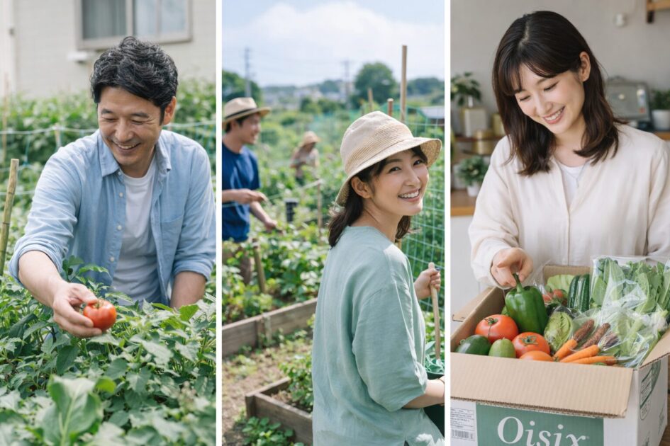 シェア畑新百合ヶ丘が合わない時の選択肢｜家庭菜園・市民農園・野菜宅配