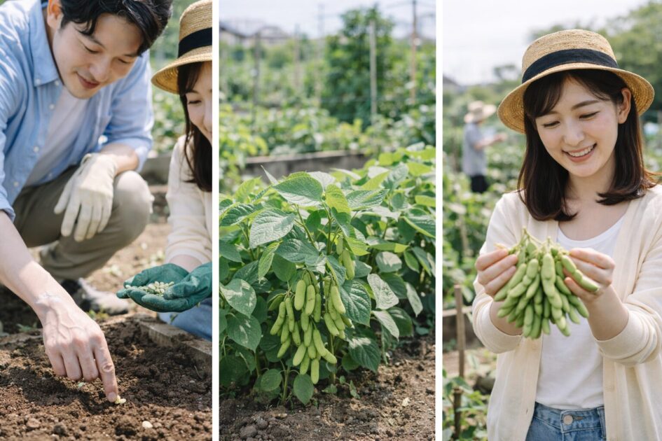 枝豆の基本|播きどき・期間・育ち方をざっくり掴む