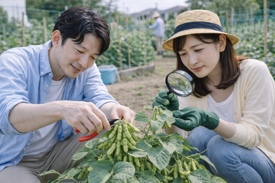 枝豆は「週1運用→原因の切り分け→収穫」で決まる