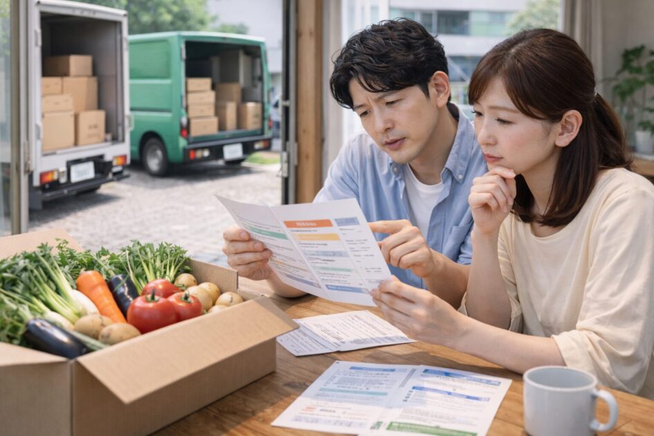 坂ノ途中送料は「配送×定期×合計金額」で迷わない