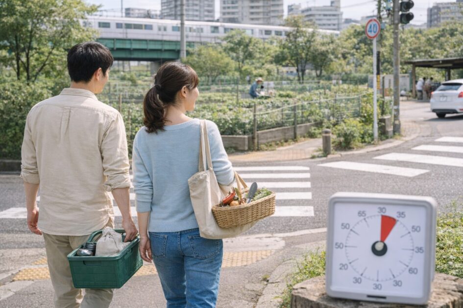 アクセスと通いやすさ｜「自宅↔畑の実移動（時間＋交通費）」を先に測る