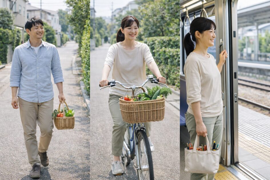 世田谷で続く人の通い方｜徒歩・自転車・電車の現実ライン