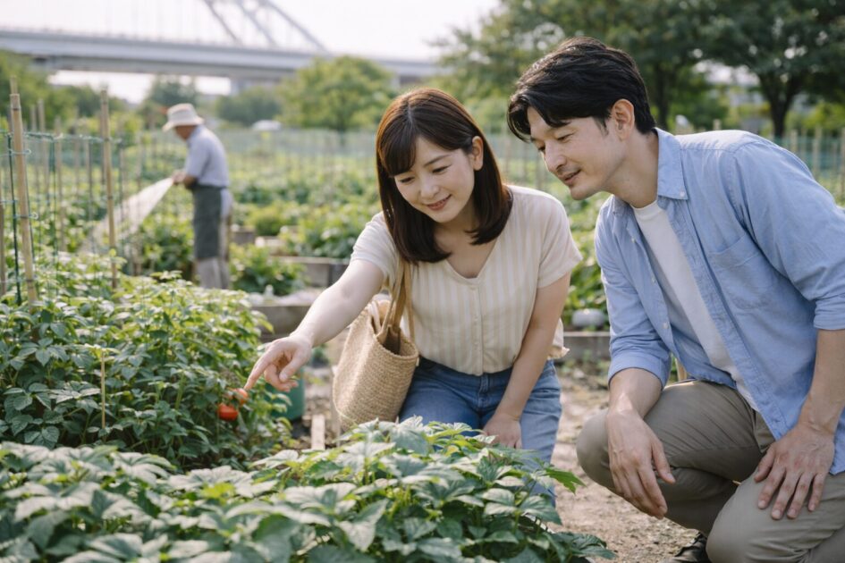 シェア畑武庫大橋は「実移動→見学」で決める