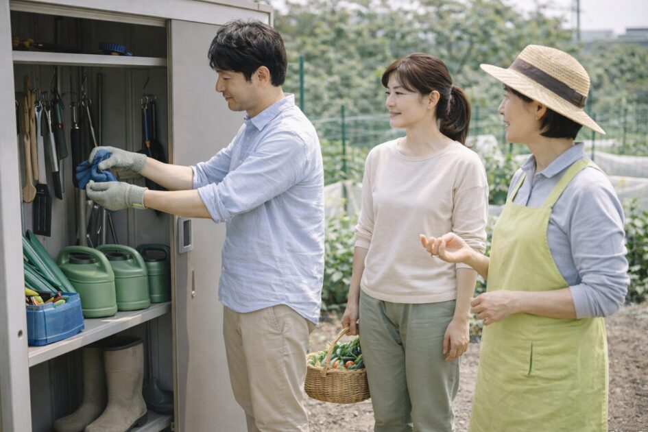 シェア畑久我山の設備とサポート｜手ぶらで回る理由