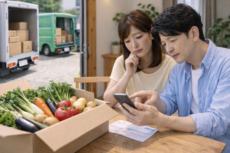 坂ノ途中の送料「宅急便・自社便・合計金額」で決まる