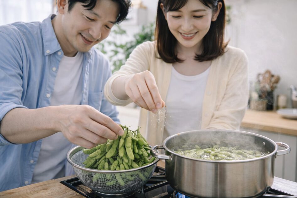 収穫と茹で方|「甘い枝豆」に最後に差がつく