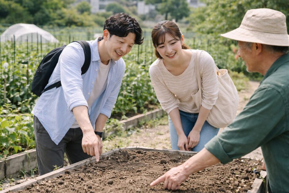 シェア畑町田金森は「実移動→見学→区画」で決める