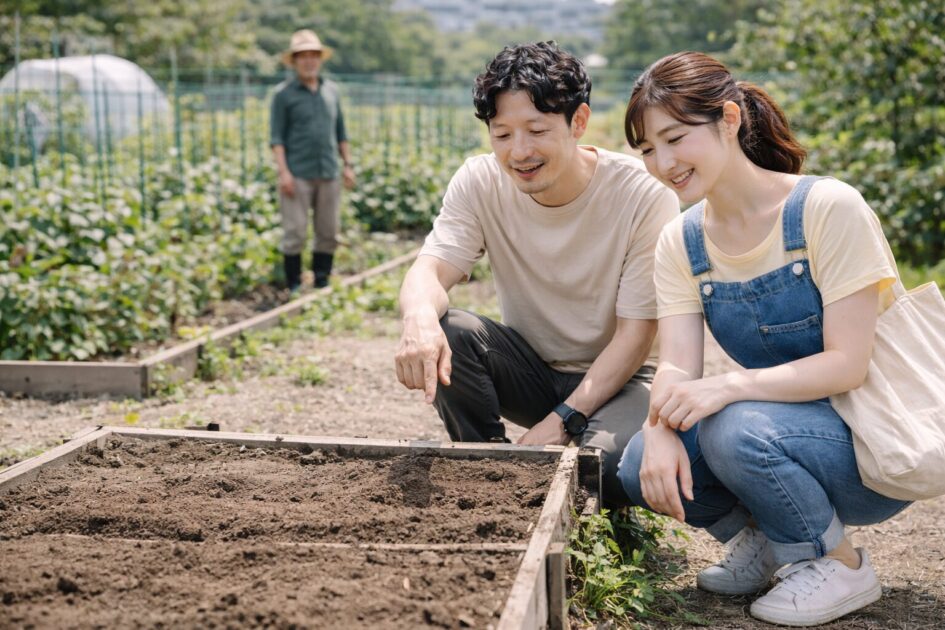 シェア畑相模原は「実移動→見学→区画」で決める