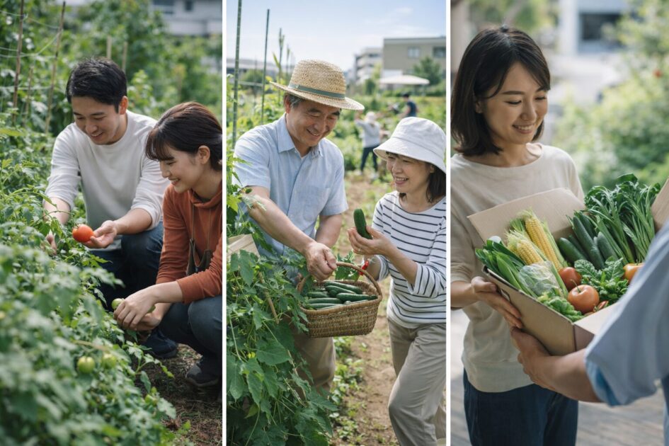 シェア畑経堂が合わない時の選択肢｜家庭菜園・市民農園・野菜宅配