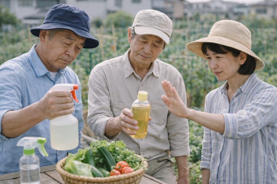 市民農園・貸し農園・シェア畑の違いを農薬目線で比較