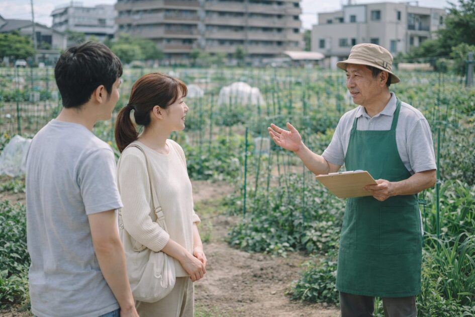 足立区でシェア畑|見学前に確認したいポイント