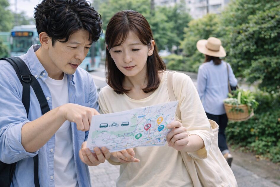 シェア畑江田は「近隣候補×実移動」で決める