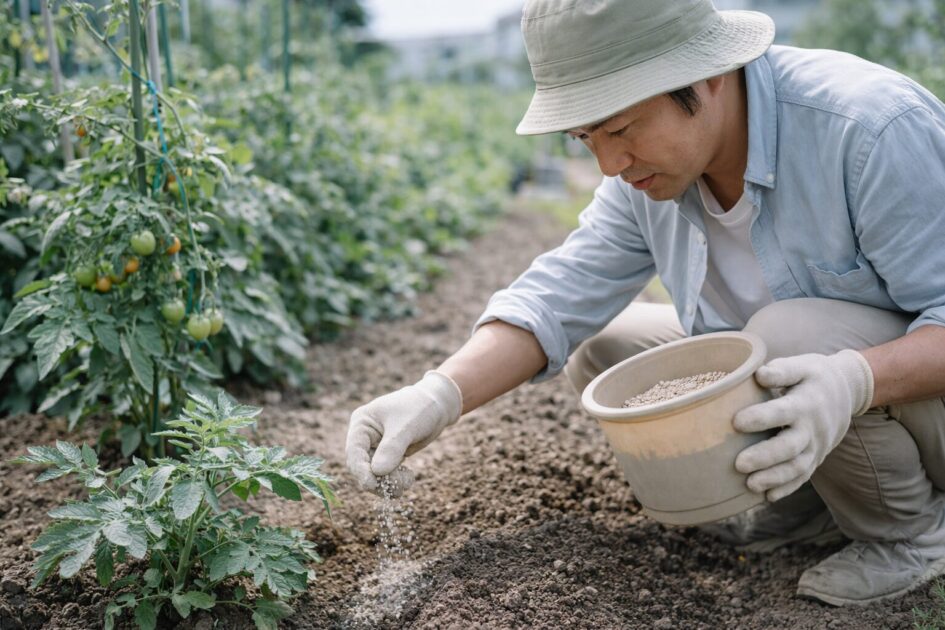 シェア畑の追肥のやり方（初心者向け）