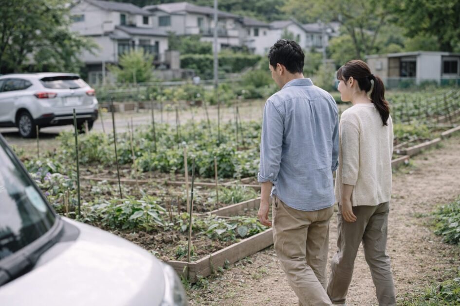 シェア畑経堂は「実移動→見学」で決める