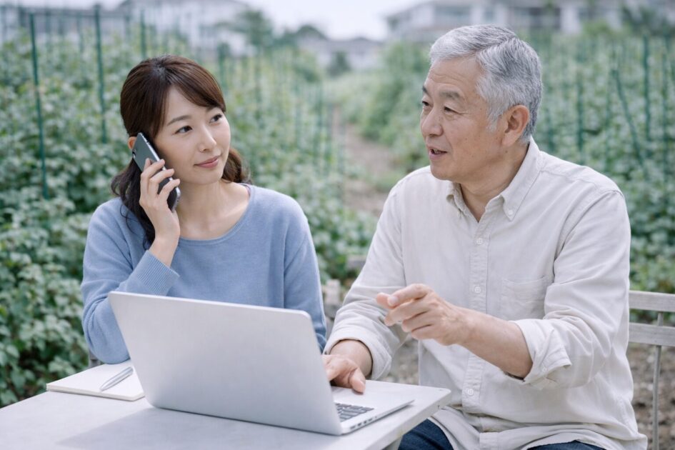 シェア畑の連絡先の種類と使い分け