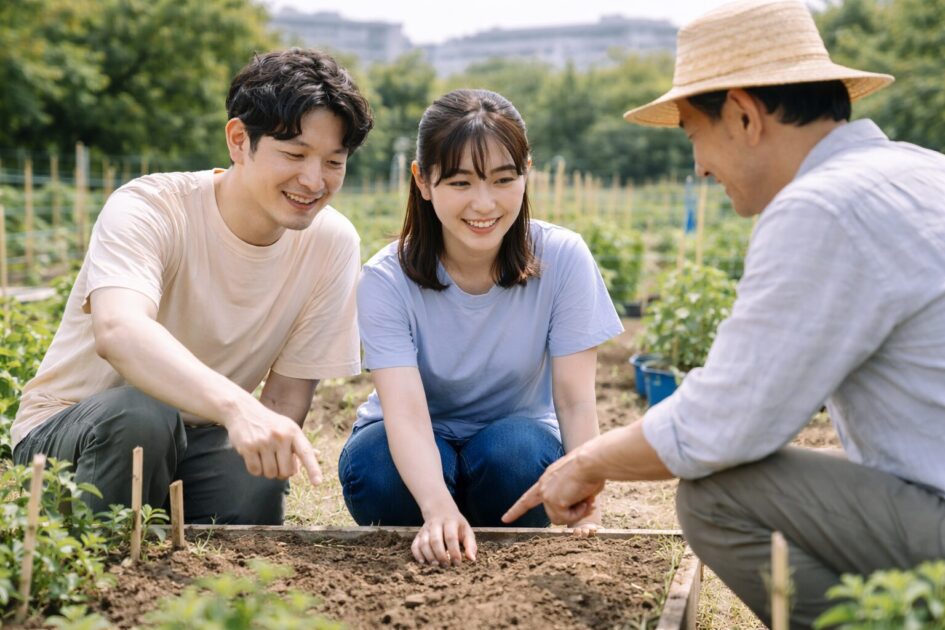 シェア畑浦和中尾は「実移動→見学→区画」で決める