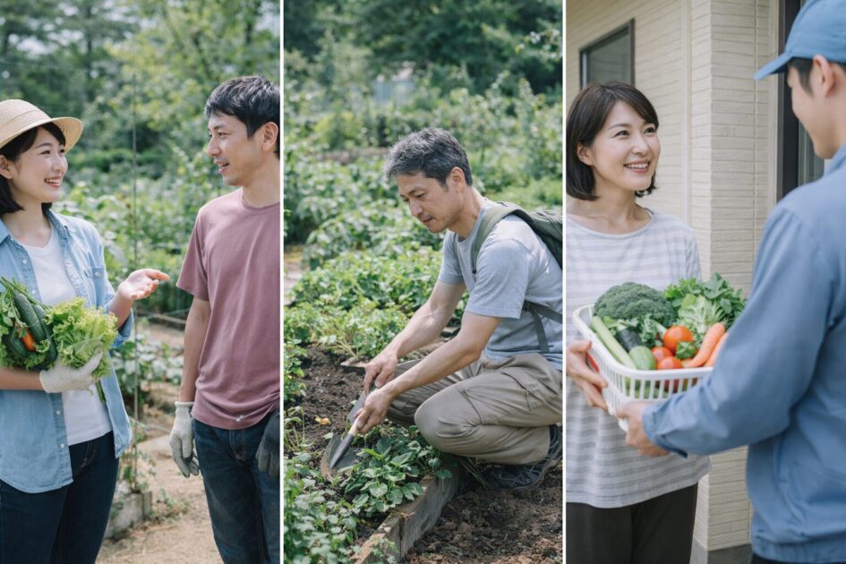 シェア畑美しが丘と他の選択肢を比較