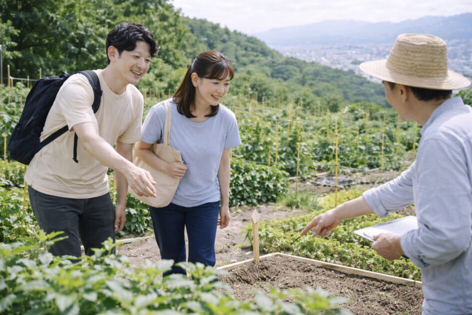 シェア畑油山は「実移動→見学→区画」で決める