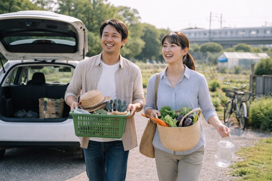 シェア畑越谷の結論|2駅アクセスと駐車場ありで始めやすい