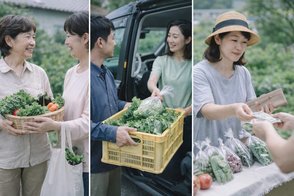 シェア畑販売で想定しやすいルート