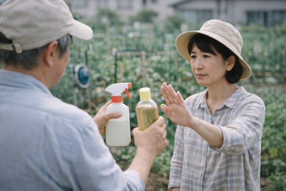 シェア畑で持ち込みできないもの