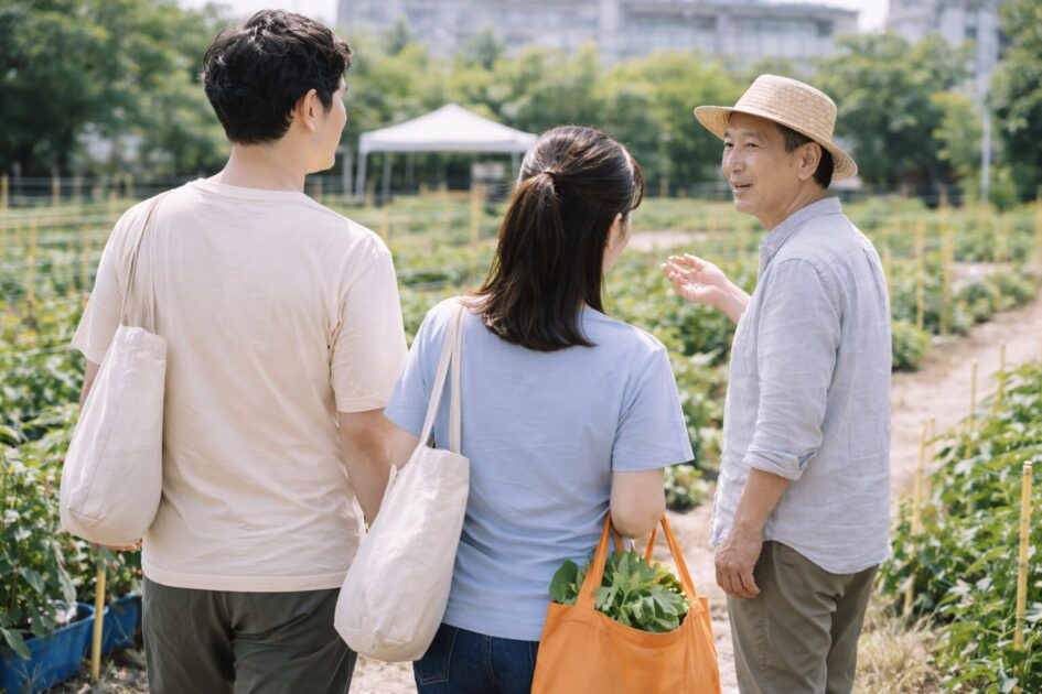 シェア畑浦和中尾は「実移動→見学」で決める