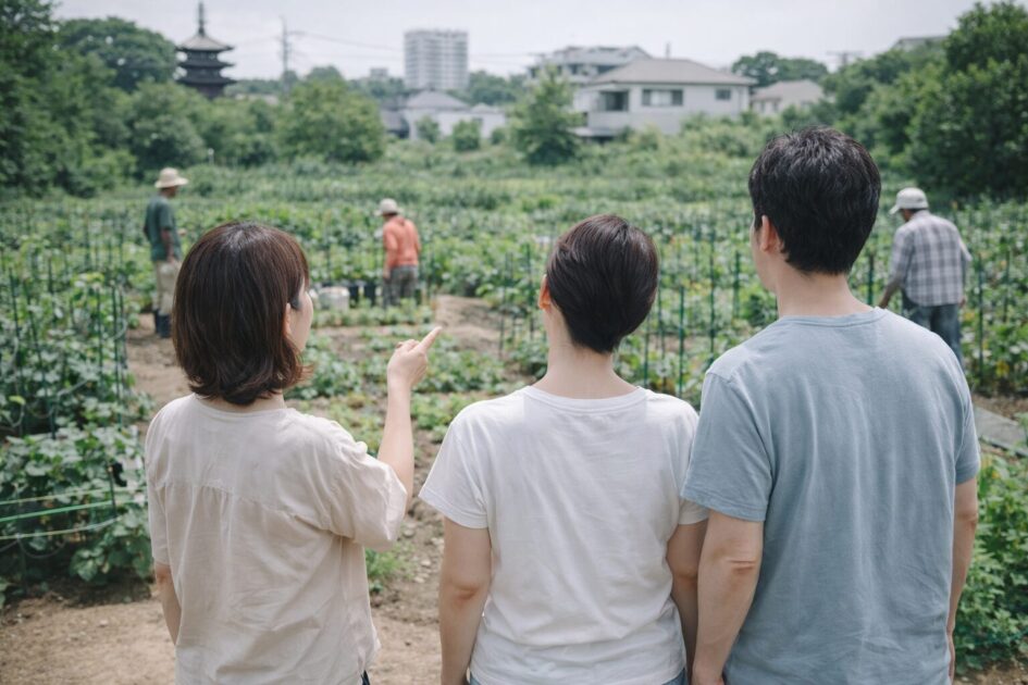 調布で比較したいシェア畑3候補