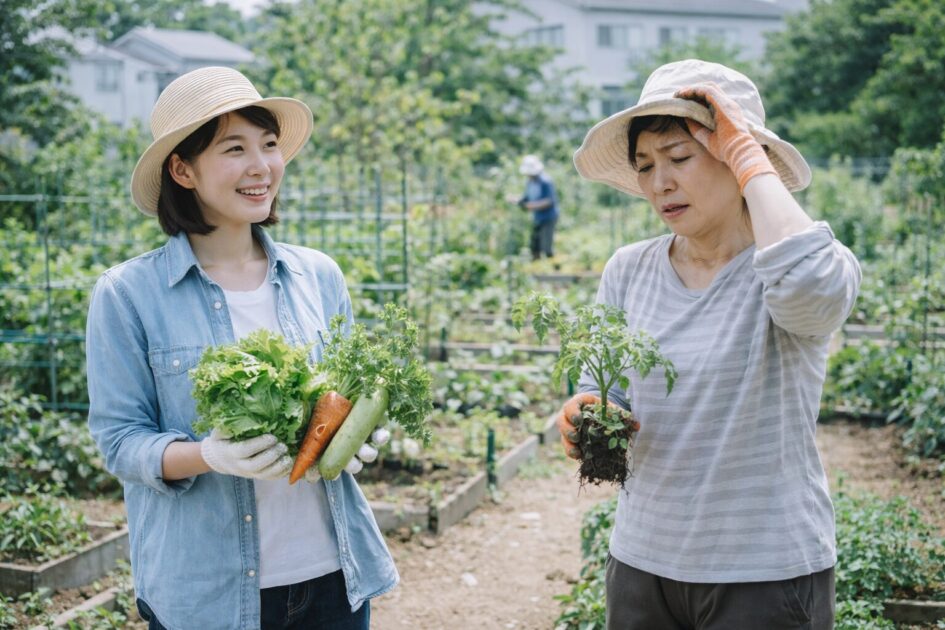 シェア畑美しが丘が向いている人・向かない人