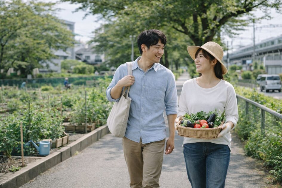 シェア畑 野毛は通いやすい?