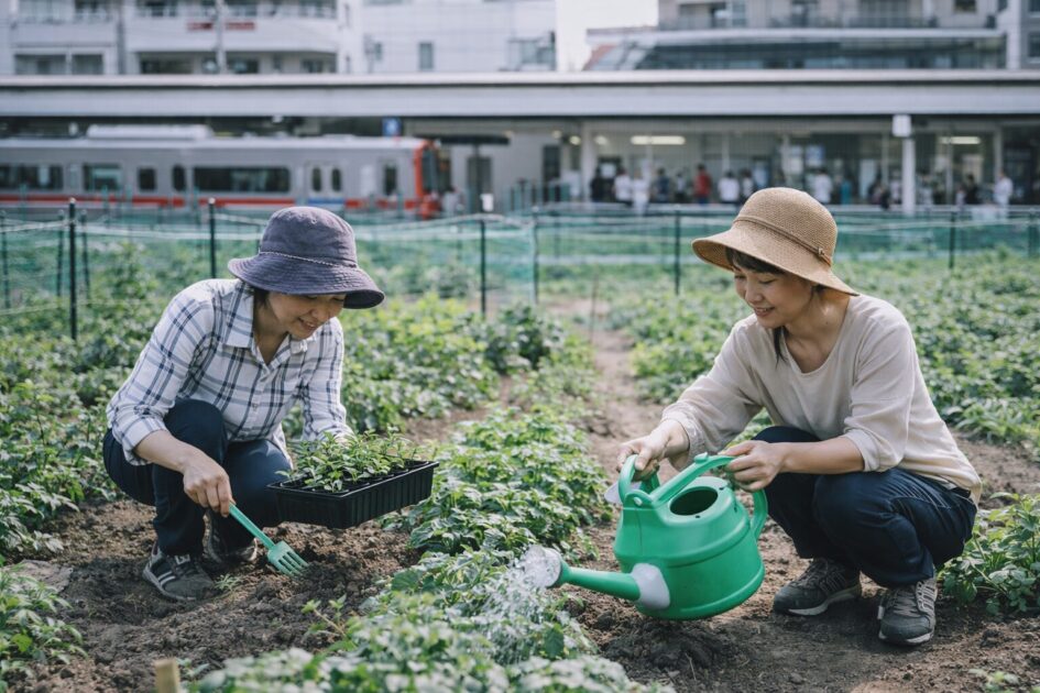 シェア畑 雪が谷大塚駅前の特徴
