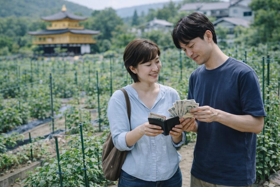シェア畑 金閣寺の料金と費用感