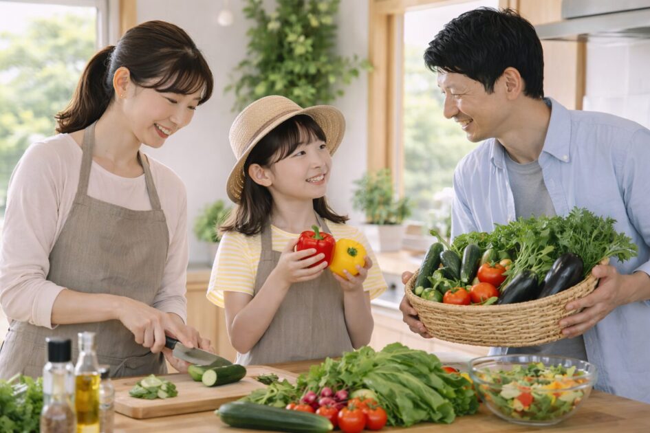 収穫を暮らしにつなげるとレンタル農園は続けやすい