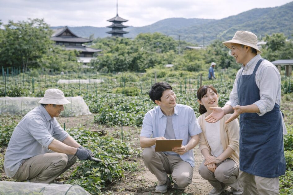 京都の市民農園と体験農園の違い