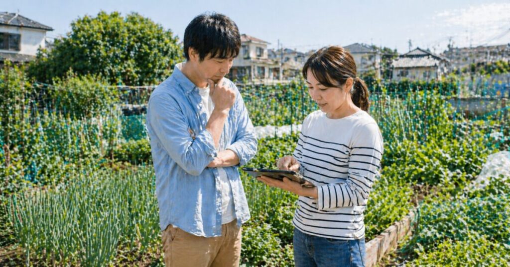 西宮のレンタル農園は月額より「初年度総額」で比べる