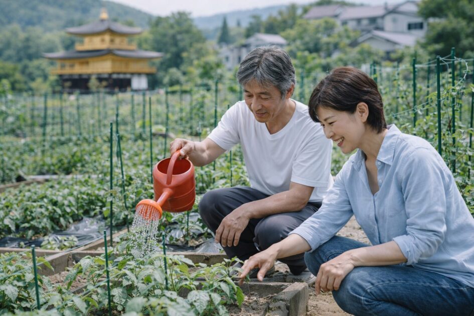 シェア畑 金閣寺の特徴