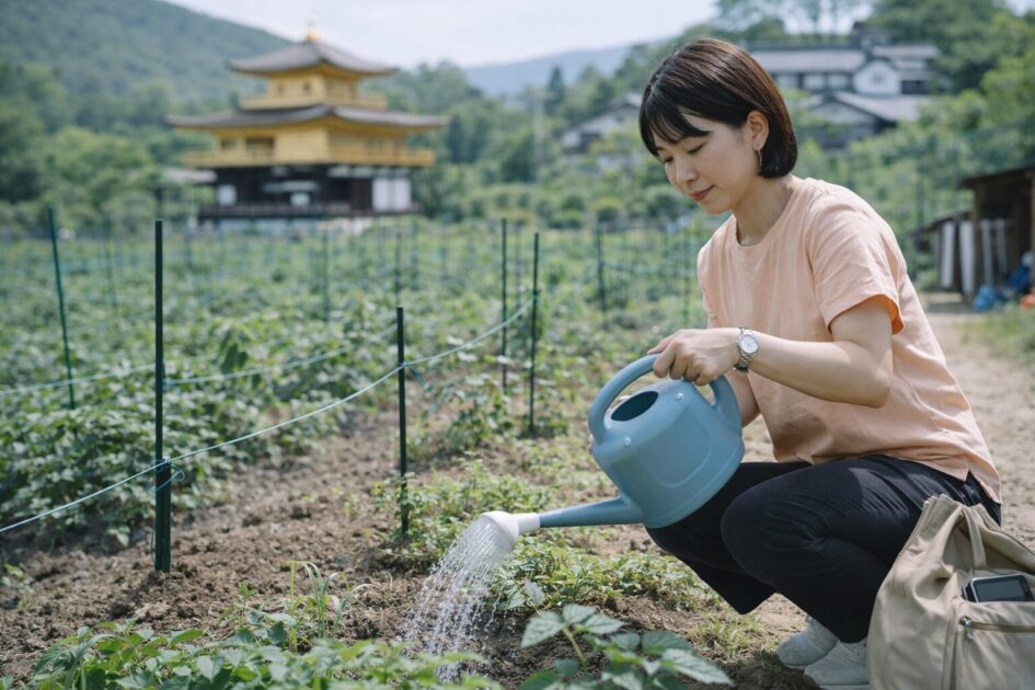 忙しい人向け|シェア畑 金閣寺を無理なく続ける考え方