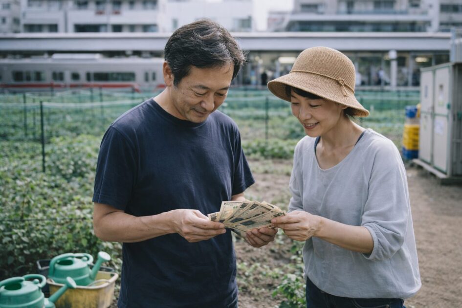 シェア畑 雪が谷大塚駅前の料金と費用感