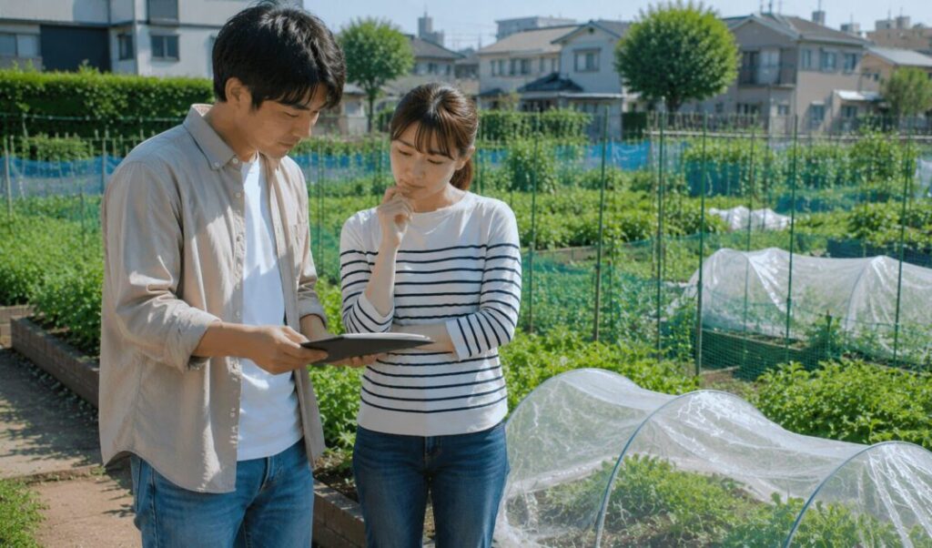 高槻のレンタル農園は月額より「初年度総額」で比べる