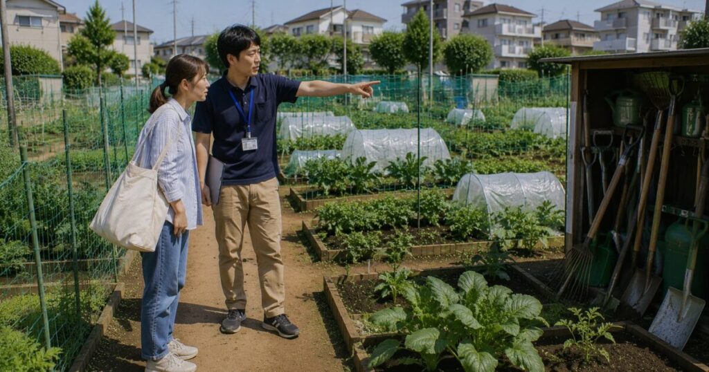 練馬区で畑を借りる前の見学チェック