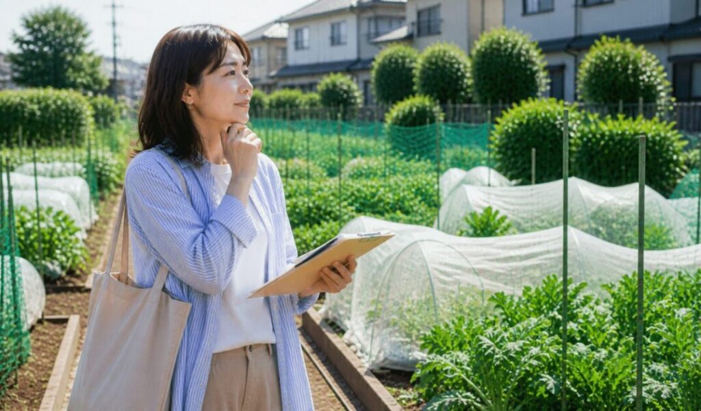 調布で貸し農園を見学・申込みする前に確認したいこと