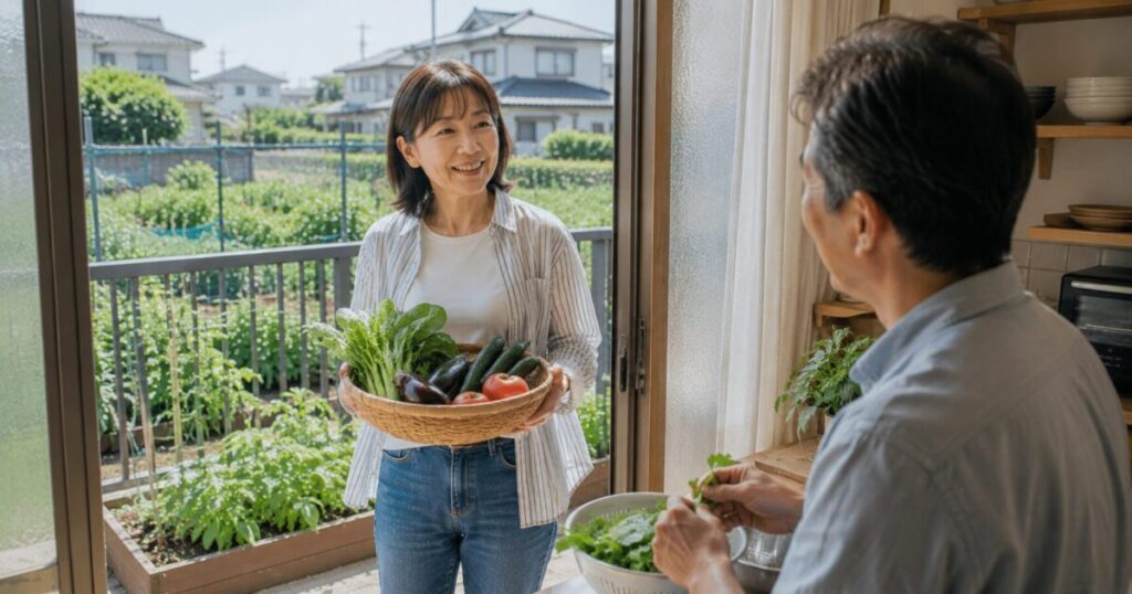 収穫を暮らしにつなげるとレンタル農園は続けやすい