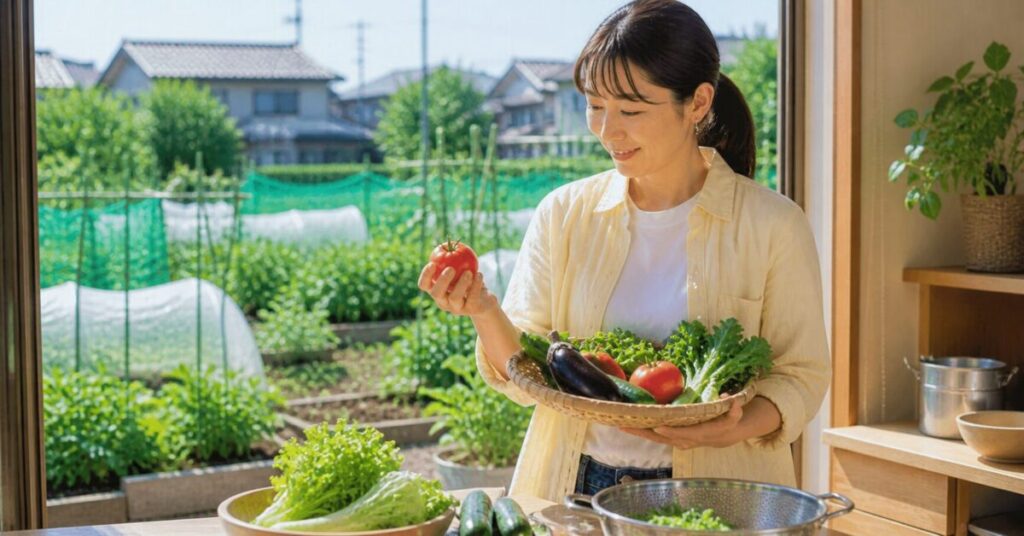 収穫を暮らしにつなげるとレンタル農園は続けやすい