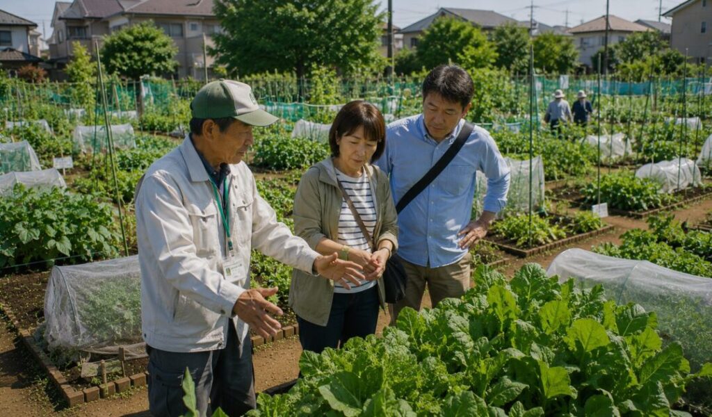 かなたけの里公園の貸し農園料金と利用条件