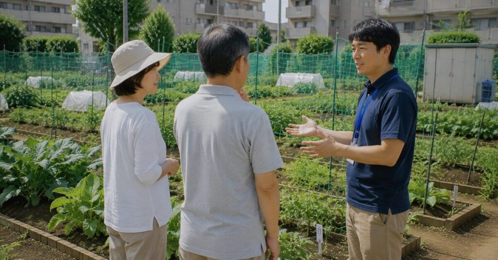 練馬区の区民農園とサポート付き農園の違い