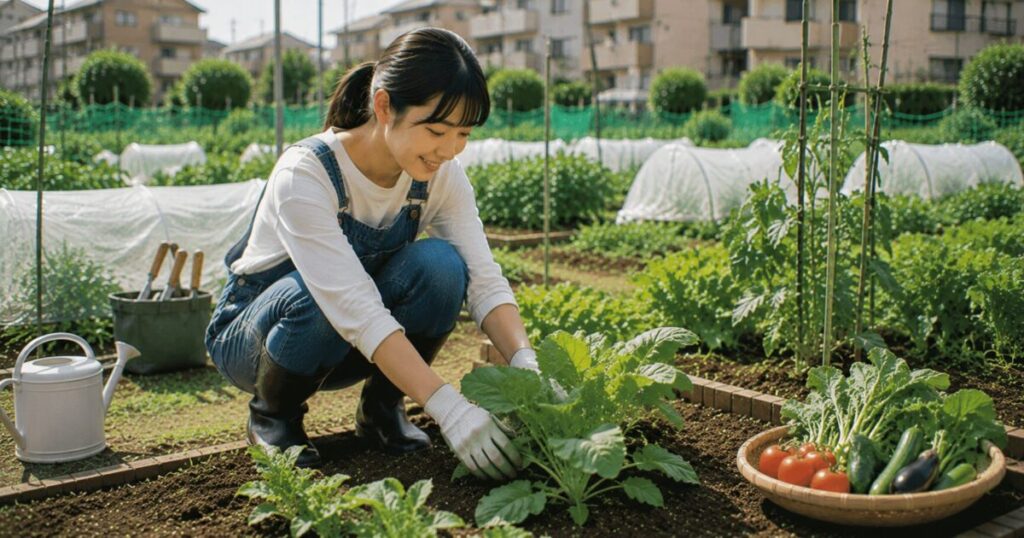 畑を借りた家庭菜園を暮らしに続けるコツ